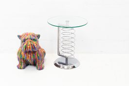 Beistelltisch Glas Chrom Nr. 1 - Lieferung möglich