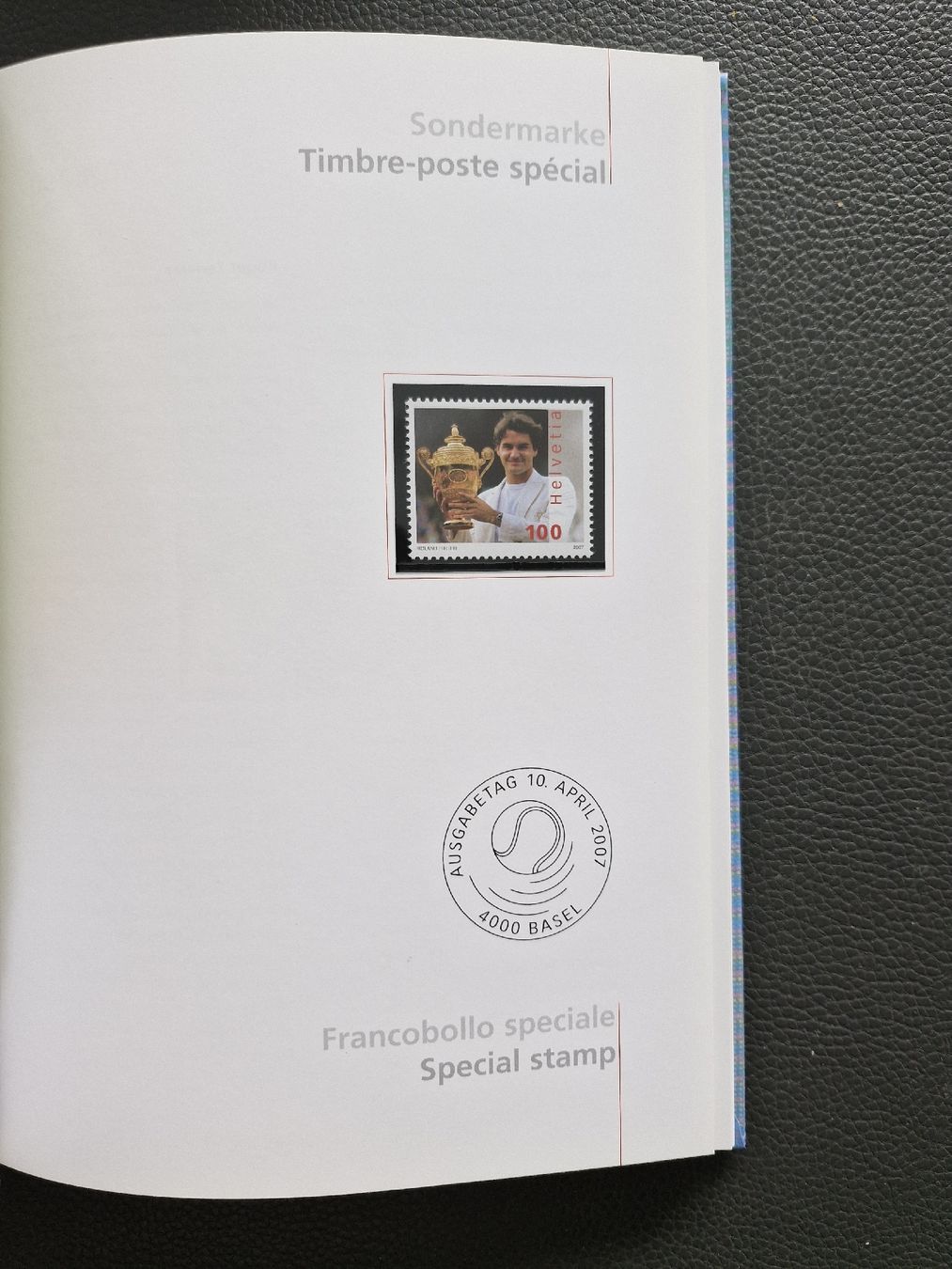 Tutti i francobolli: Schweizer Briefmarkenbuch 2007 (inkl. Federer)Top postfrisch – Nuovo (secondo la descrizione) da Frauenfeld venduto da Kasico 6