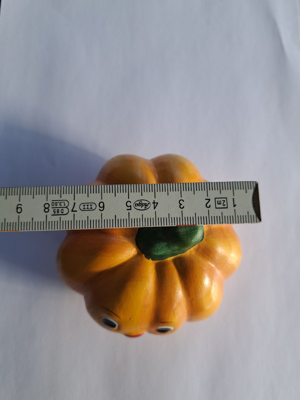 Tutte le decorazioni: Herbstdeko: Süsser Kürbis mit Gesicht, Keramik – Usato da Weisslingen venduto da Horvi_09 2