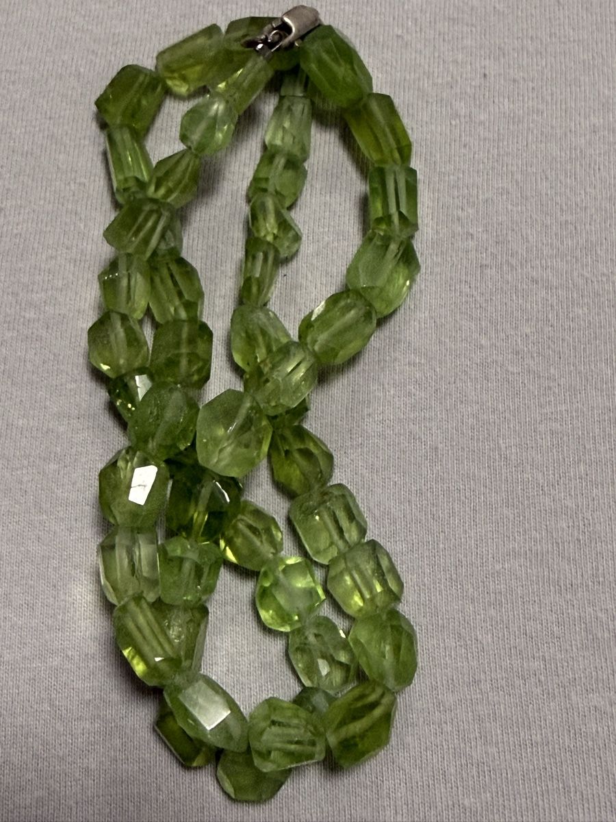 Colliers: Kette mit Peridot  – D'occasion à Oberhof par RealStone 8