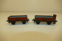Trix Express H0: 2xNiederbordwagen