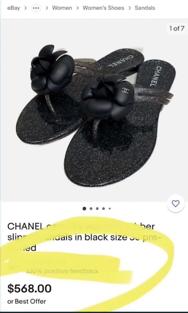 Chanel Scarpe da donna: Flip-Flops Chanel – Usato da Zell LU venduto da AliAli24 6