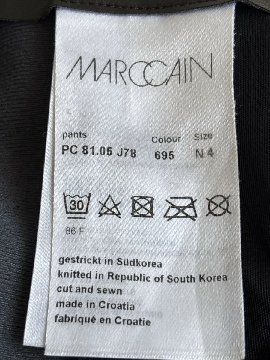 Marc Cain Pantaloni: Marc Cain Hose Gr. N4, Top Zustand, Herbst Trend! – Usato da langenthal venduto da rundholz7 5