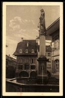 AK Burgdorf, Gerechtigkeitsbrunnen mit Justitia-Statue