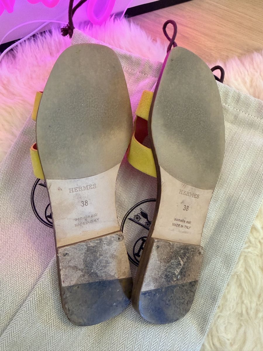 Hermès Damenschuhe: Hermès Oran taille 38 – Gebraucht aus Lausanne von Meganelausanne 4