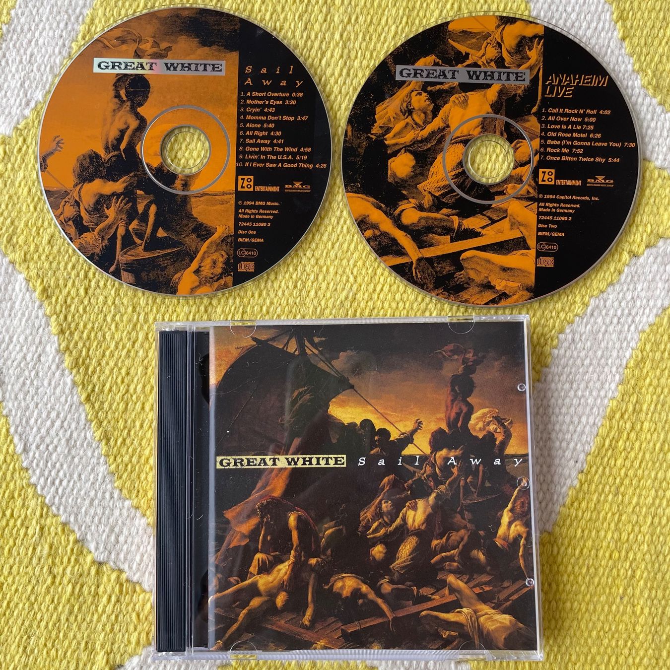 CD: GREAT WHITE-2CD SAIL AWAY – Usato da Rorschacherberg venduto da CD-Roli