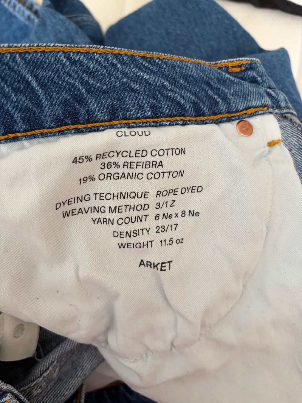 Arket Jeans: Arket Cloud Jeans – Usato da Hergiswil NW venduto da irinagraf 2