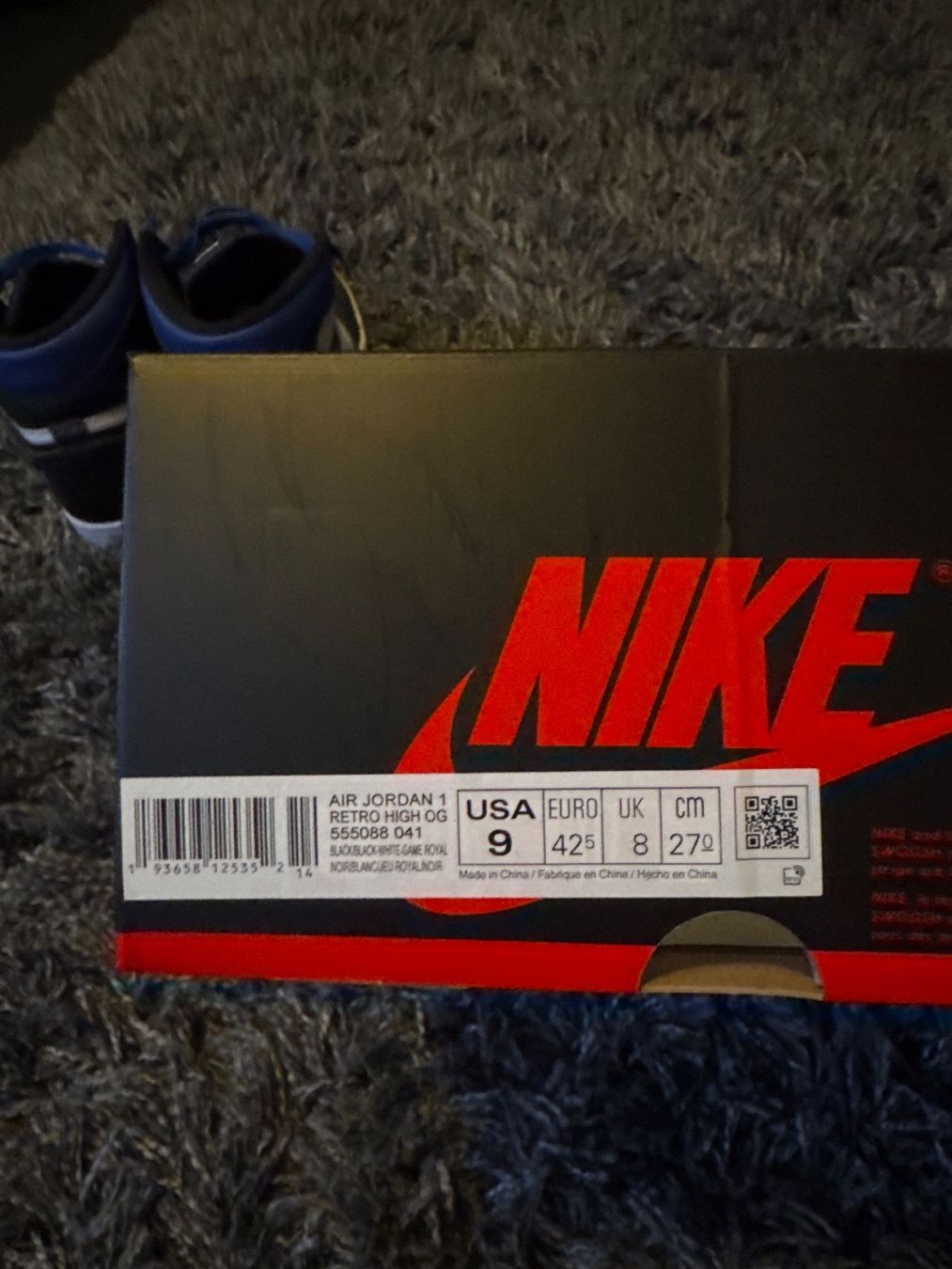 Jordan Scarpe da uomo: Jordan 1 Retro High Royal Toe – Nuovo (secondo la descrizione) da Arbon venduto da therealgoatshit 5