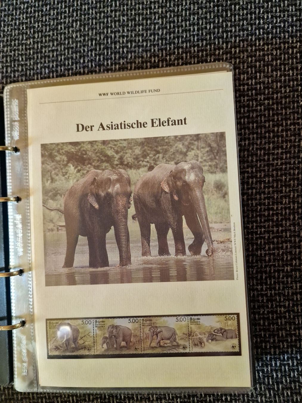 Alle Briefmarken: WWF-Briefmarken Sammel Album – Gebraucht aus Gossau SG von ush_db7j 3
