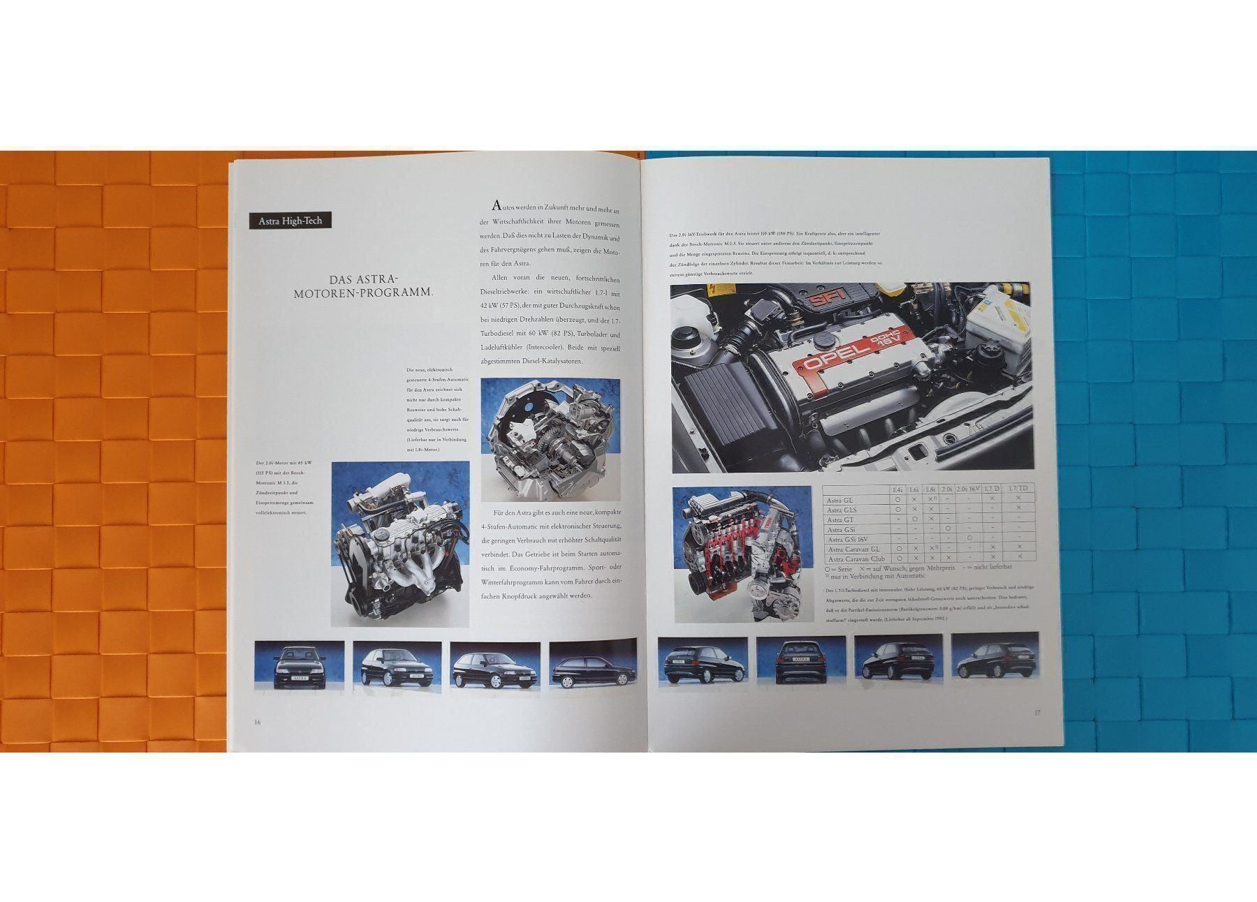 Riviste & Magazine: OPEL ASTRA 1991 - Prospekt / Katalog – Nuovo (secondo la descrizione) da Viganello venduto da CARLiteratur 3