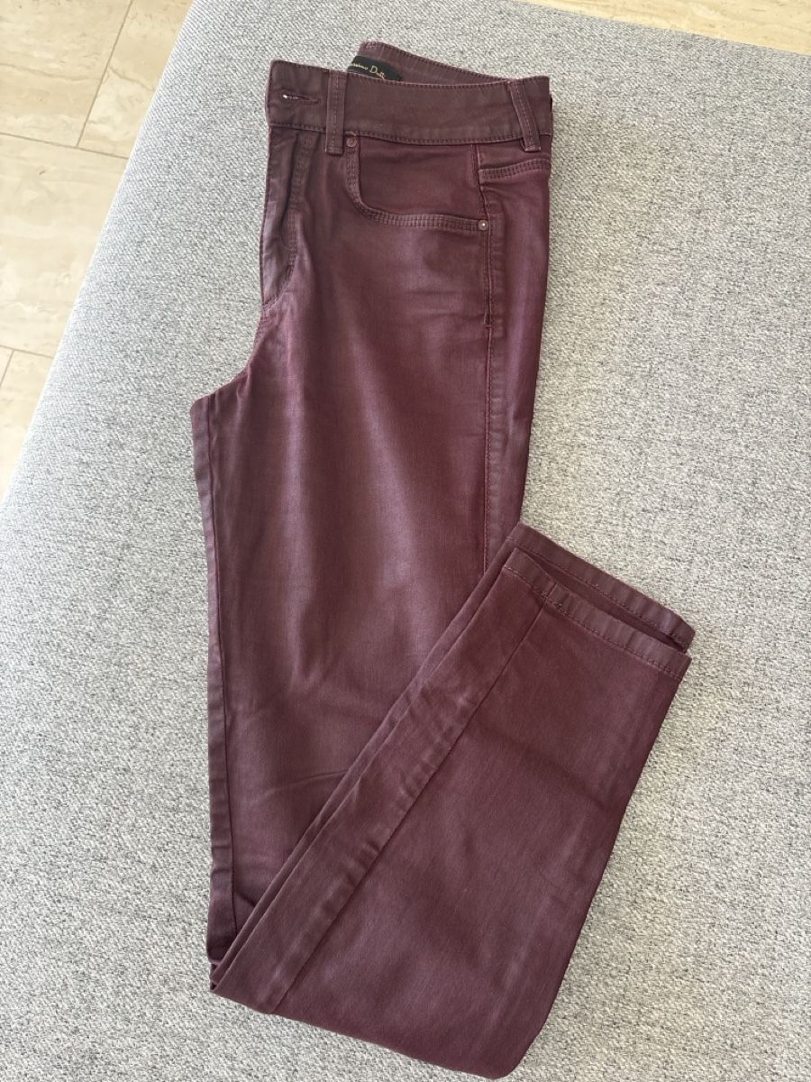 Massimo Dutti Jeans: Massimo Dutti Burgundy Jeans XS – Usato da Zürich venduto da Asybb 2