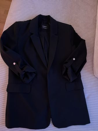 Pull&Bear Blazer, schwarz, Grösse M – Top Zustand!
