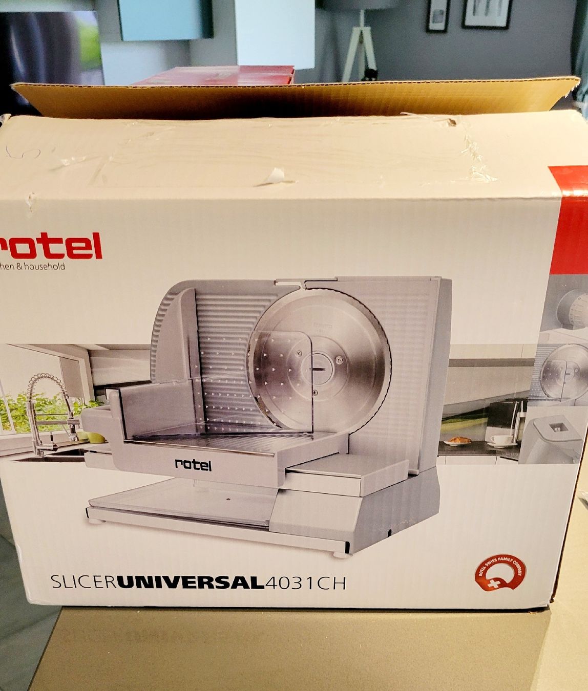 Rotel Elettrodomestici da cucina: Trancheuse Rotel Universal 4031CH - État neuf! – Nuovo e nell'imballaggio originale da Collombey venduto da lon_m7qd