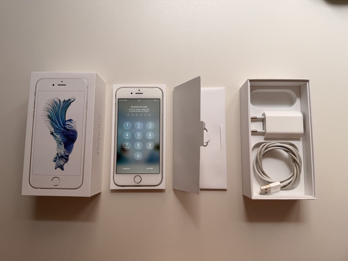 Apple Telefoni cellulari / Smartphones: Apple iPhone 6S, 16GB, Silver, boîte complète – Usato da Peseux venduto da Marco48 2