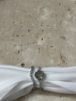 Bague en argent sans poinçon 100% argent