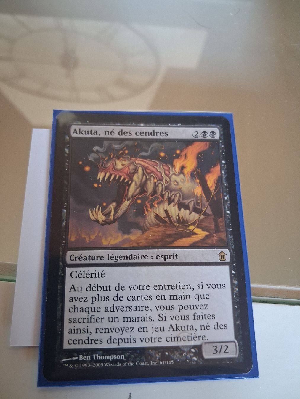 Giochi: carte magic rare : Akuta. né des cendres – Usato da Rossemaison venduto da danou01