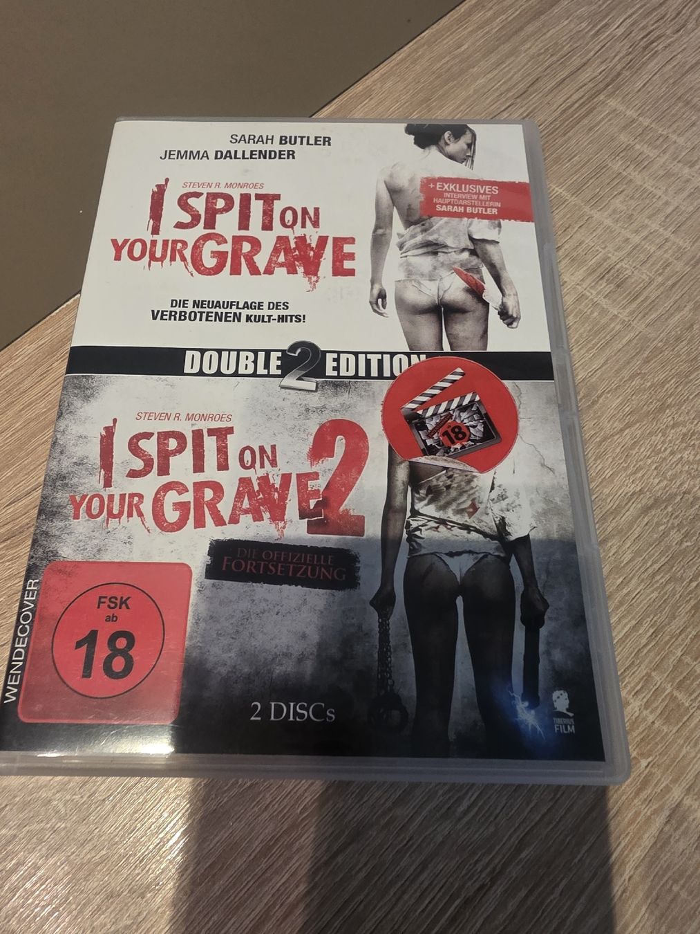 Tutti i DVDs: I Spit On Your Grave 1 & 2 Double Edition DVD – Usato da Madiswil venduto da Sandraho