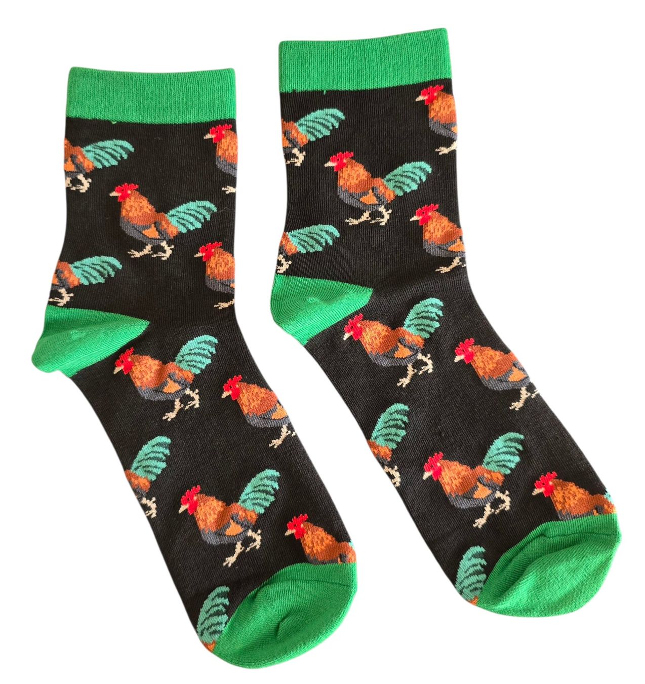 Socken: Socken Hühner / Chicken – Neu und originalverpackt aus Zürich von amysmith