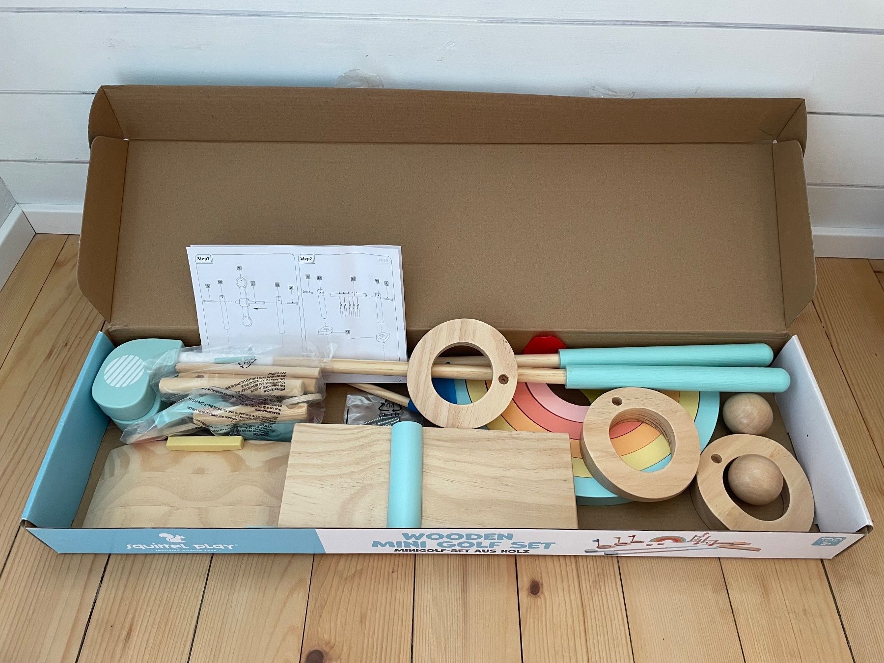 Schläger & Sets: *NEU* Minigolf-Set aus Holz – Neu und originalverpackt aus Untervaz von best08 2