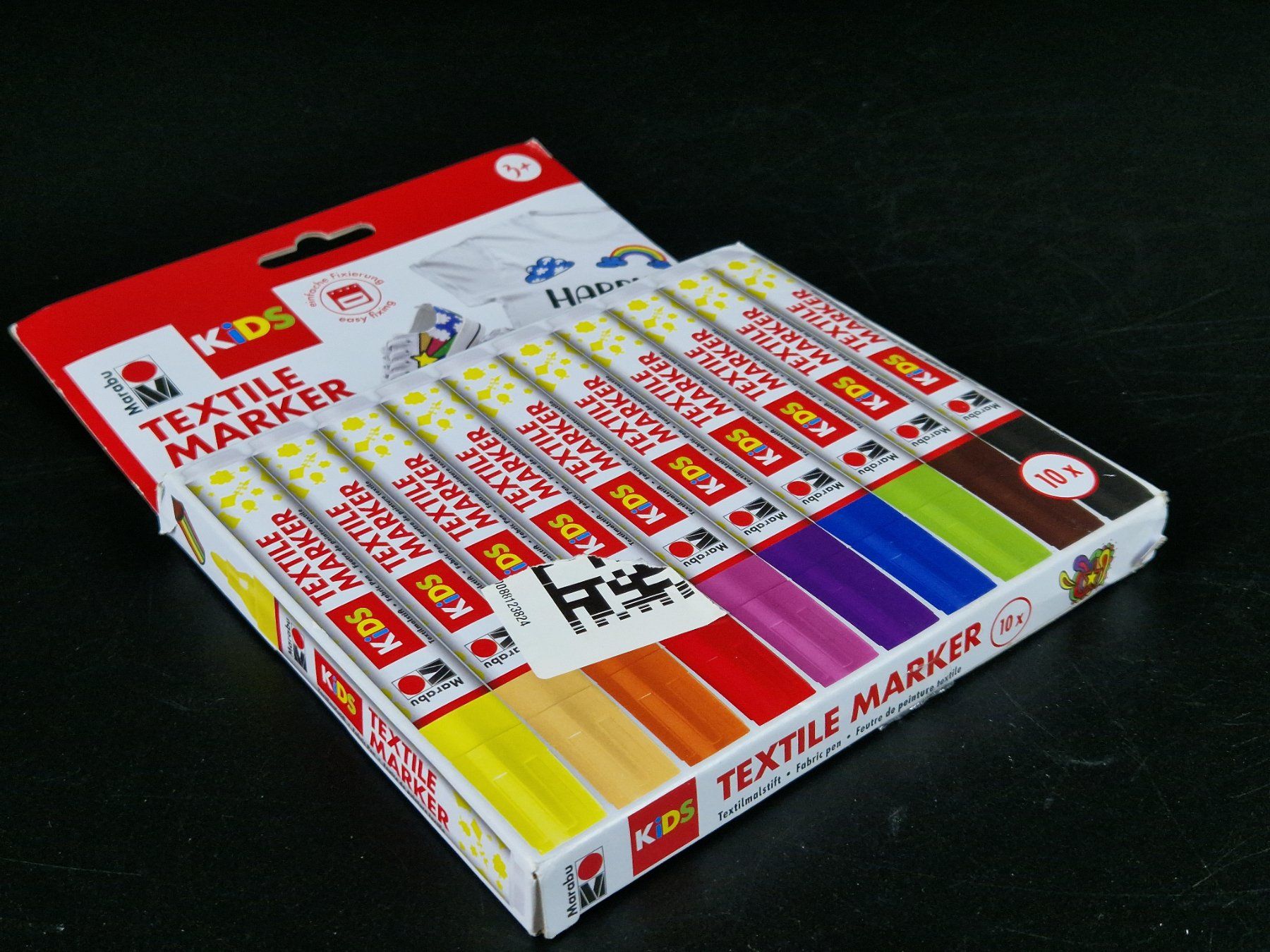 Penna & Evidenziatori: MARABU Textilmarker KiDS, 10 Farben – Nuovo (secondo la descrizione) da Muhen venduto da Restwert_Muhen 3