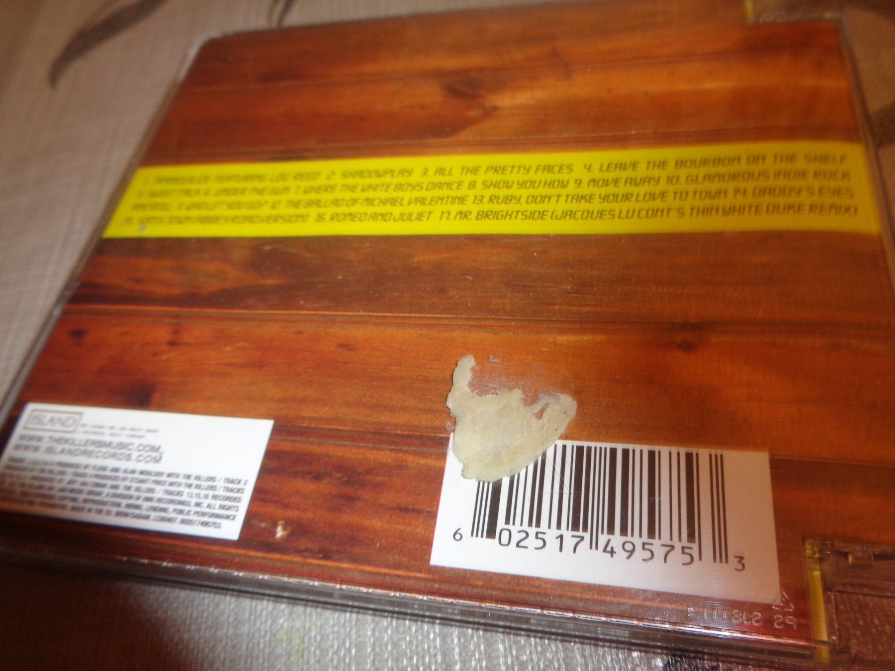 CDs: Killers - Sawdust CD – Gebraucht aus Olten von Disc-Ausverkauf 1