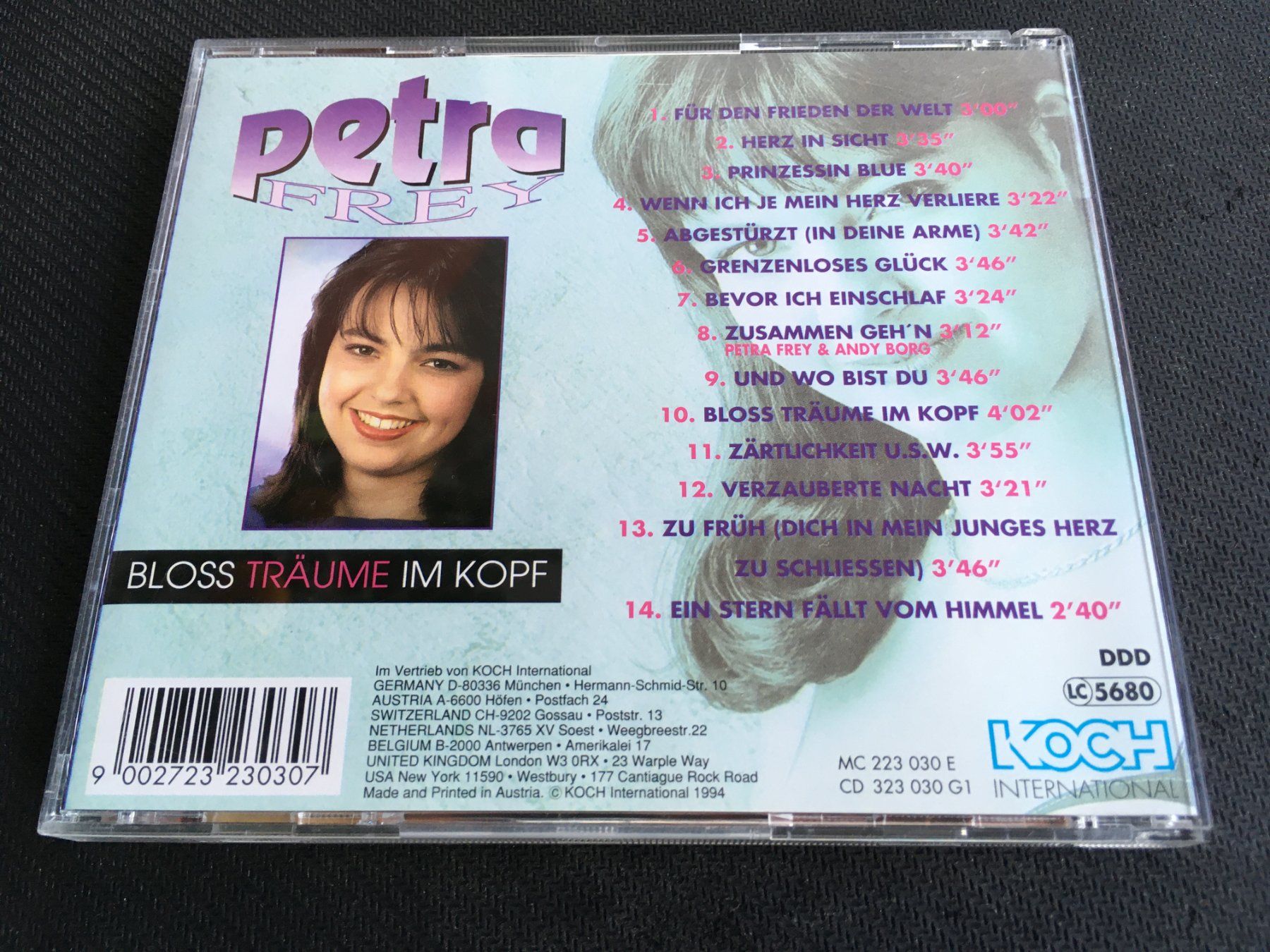 CD: Petra Frey - Bloss Träume im Kopf -CD- – Usato da St.Gallen venduto da MedienJoe 2
