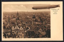 Frankfurt am Main, Zeppelin über dem Do