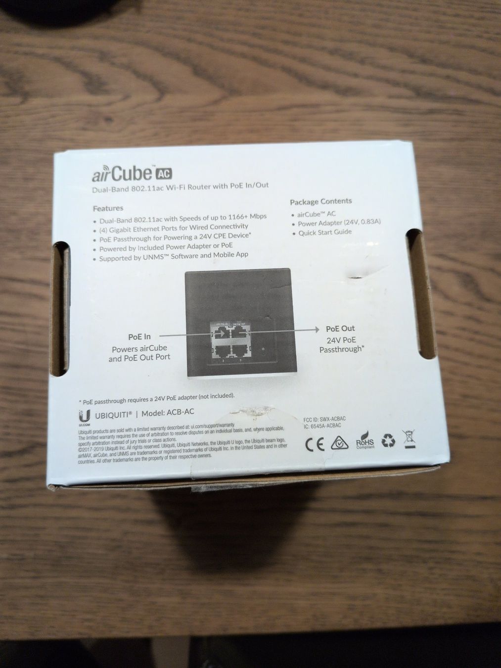 Ubiquiti Modems & Router: Ubiquiti airCube AC Router 802.11ac – Gebraucht aus Thun von brtschgebum 1