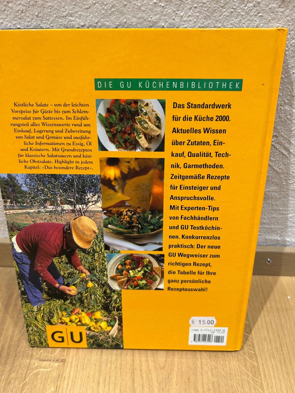 Libri: Salate, die GU Küchenbibliothek – Usato da Innertkirchen venduto da Glatthard-Interior 2