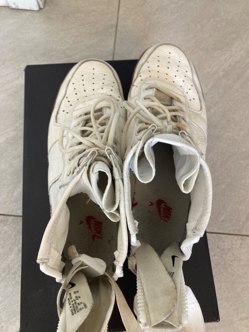 Scarpe da uomo: Baskets Air Force - 45 white – Usato da Denges venduto da esi_qf9x 3