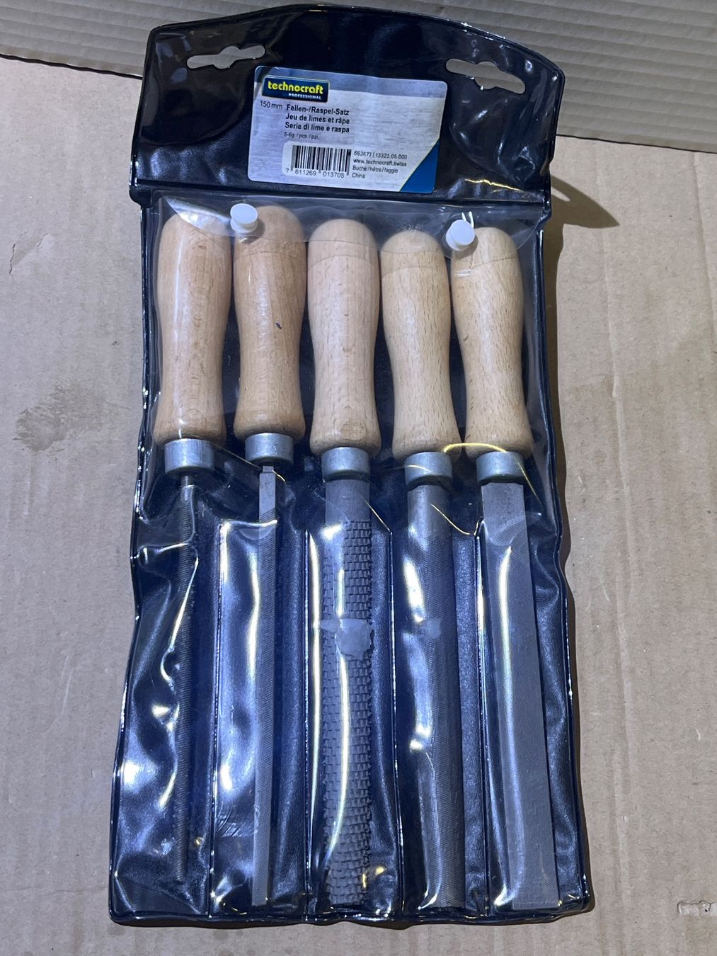 Vallorbe Swiss Dick HABILIS Feilen Stielfeilen SATZ 5 Formen NEU