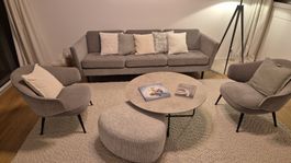 Ensemble de meubles BoConcept (Gris / Chêne Espresso) - 2024