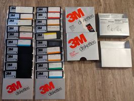 20x 3M 5.25" Floppy Disketten mit Schachtel
