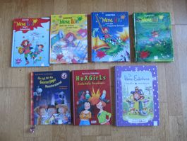 7 Kinderbüch HEX: 4 Hexe Lilli + HexGirls Eulenhexe Geister