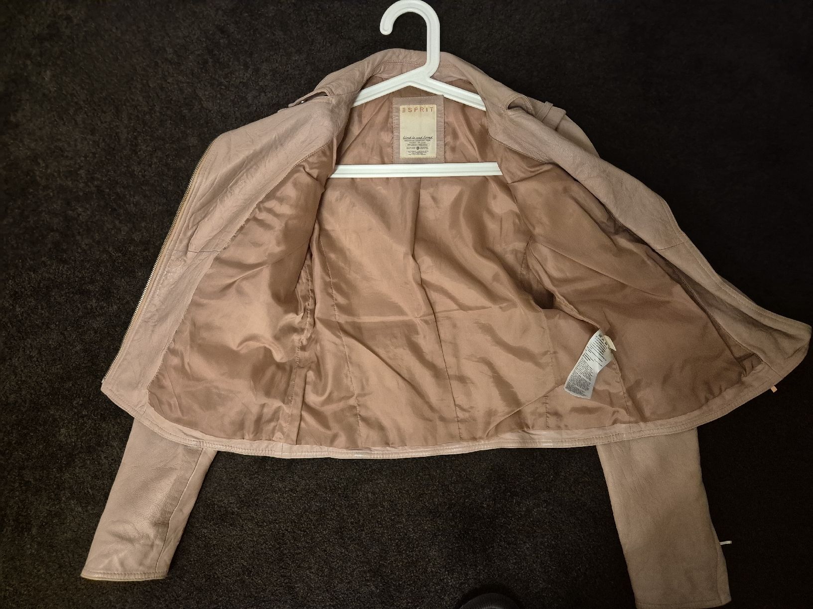 Esprit Giacche: Lederjacke altrosa von Esprit,Gr.36 – Usato da Villmergen venduto da MONCHHICHI 6