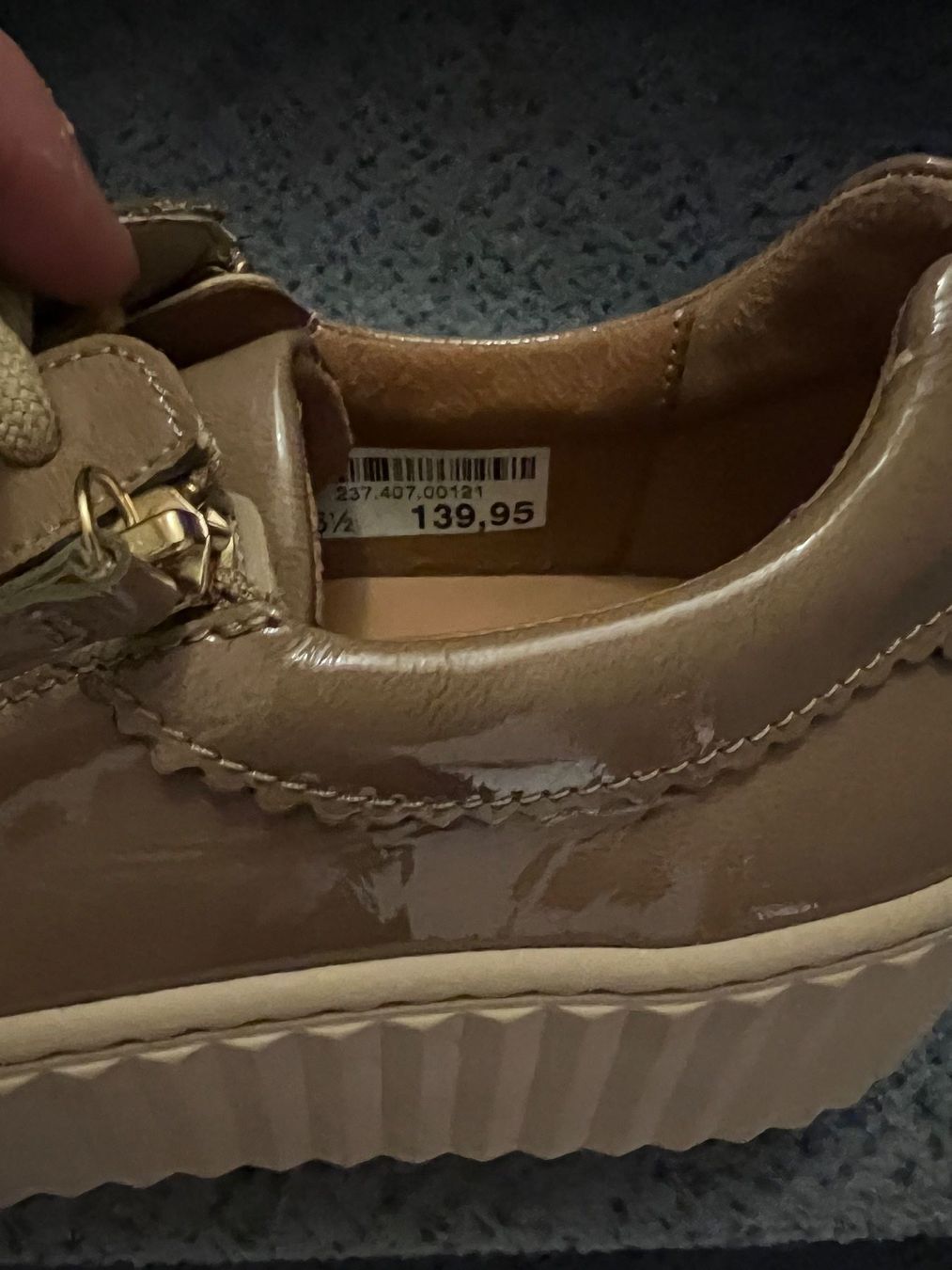 Gabor Scarpe da donna: Sneaker GABOR Grösse 6.5 neuwertig beige – Nuovo (secondo la descrizione) da Ruggell venduto da Malbuntiger01 4