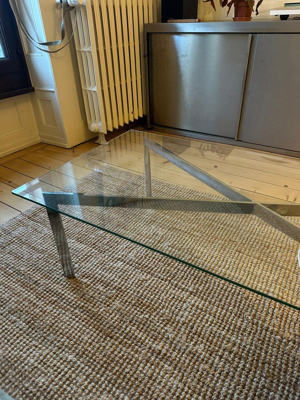 Tavoli: Table basse dans le style Mies Van der Rohe Barcelona – Usato da Genève venduto da pie_ps7x 1