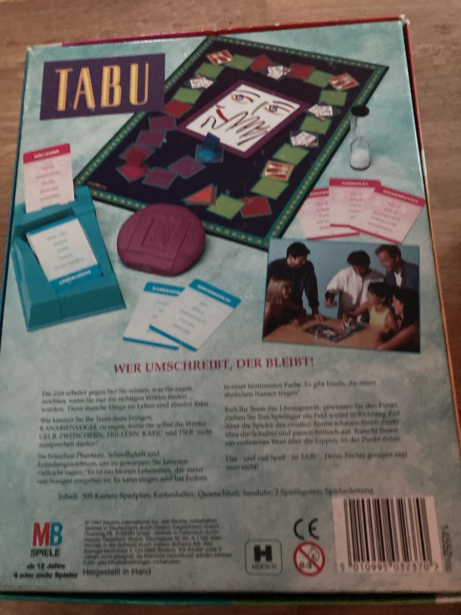 Giochi: Tabu Spiel – Usato da Emmenbrücke venduto da JJ_89 5