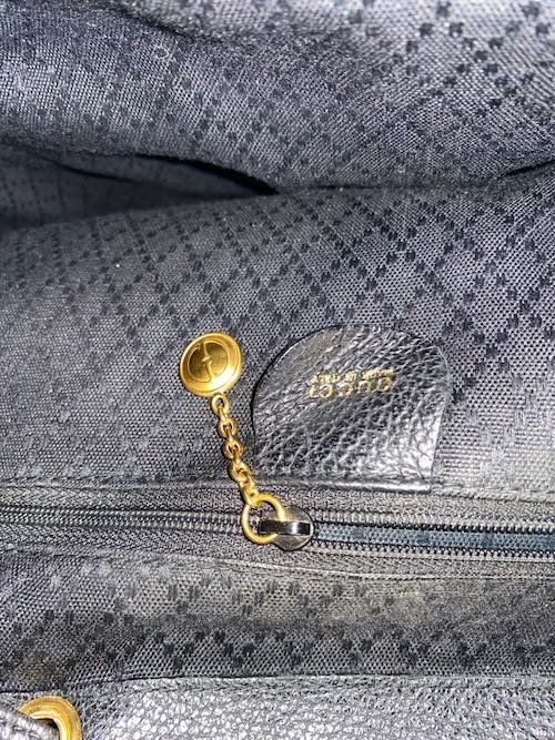 Gucci Zaini: Gucci Bamboo Rucksack schwarz – Usato da Zürich venduto da xxxts012 7