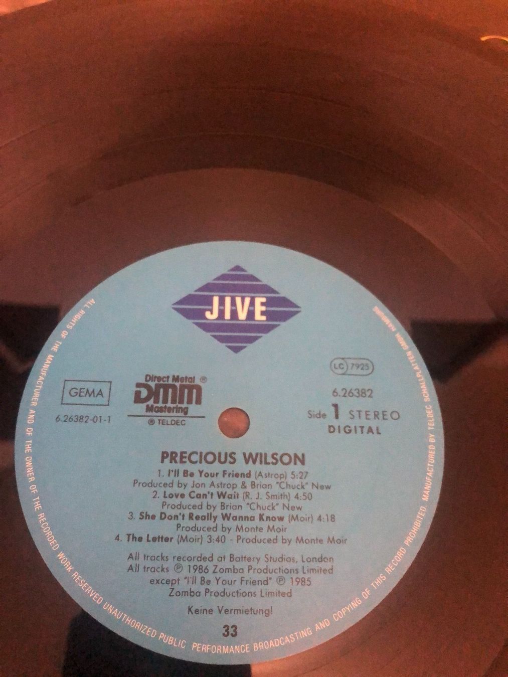 Schallplatten: Precious Wilson LP mit Autogramm – Gebraucht aus Schübelbach von Klabauterli 3