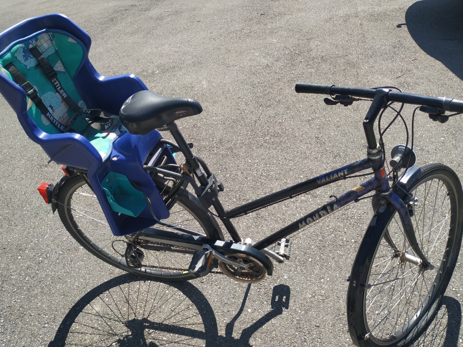 Altes Velo, Fahrrad Mondia mit Kindersitz (Gebraucht) in Bretswil fr CHF  20  nur Abholung auf Ricardo kaufen