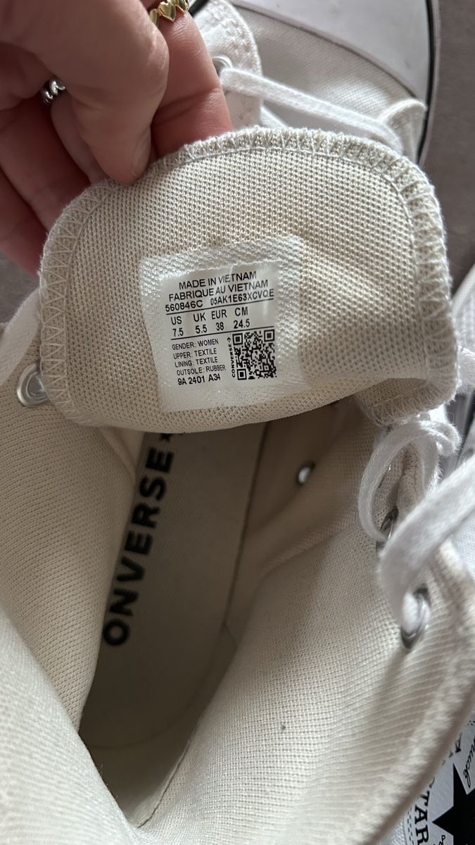 Converse Scarpe da donna: Converse Chuck Taylor Plateau weiss – Usato da Seengen venduto da nad_cn92 2