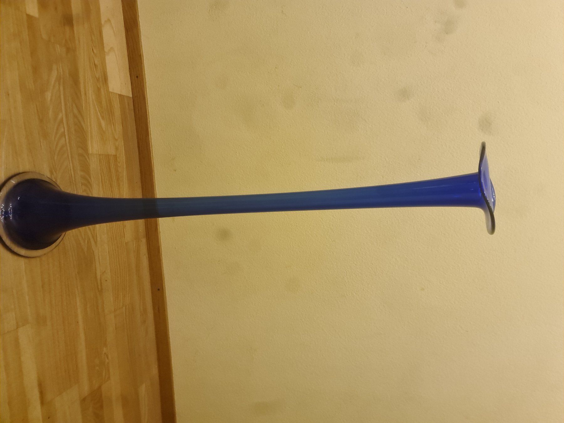 Glasi Hergiswil Vasen & Gefässe: Blumenvase glas blau – Gebraucht aus Baar von zagi09 3