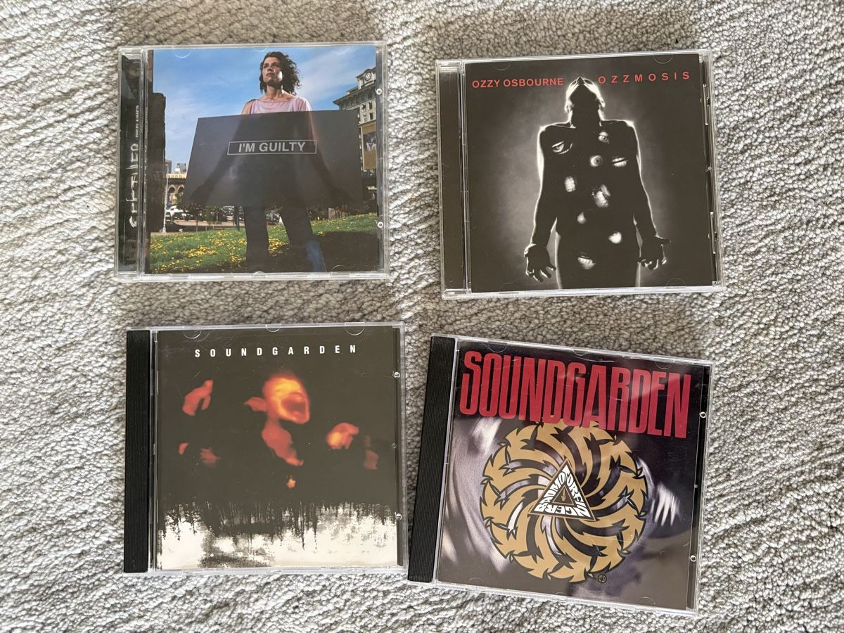 CD: CDs: Soundgarden, Ozzy, Seether – Usato da Zürich venduto da 1pakal
