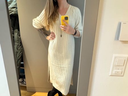 Kuscheliges Strickkleid