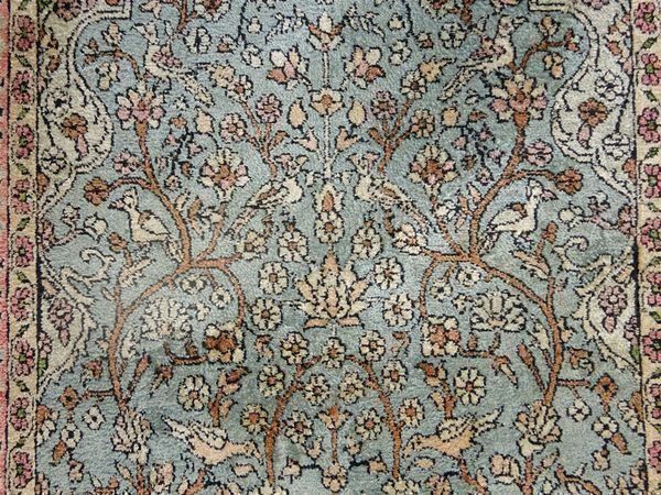 Teppiche: Handgeknüpfter Perserteppich rosa/blau – Gebraucht aus Geroldswil von ARTEFACTO 3