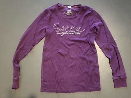 soccx Langarm-shirt violette 158