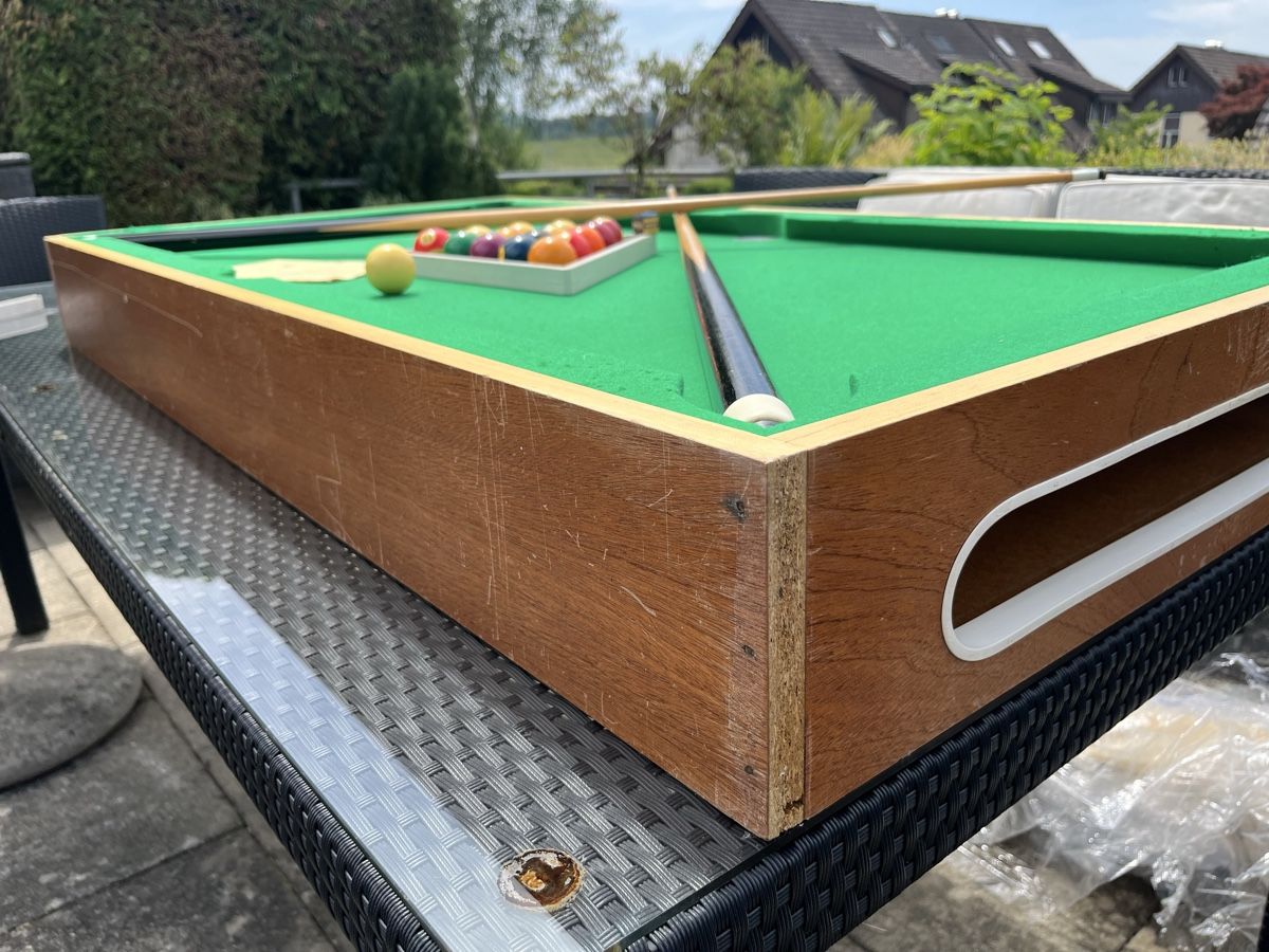 Tavoli da biliardo: Mini-Billardtisch / Tisch-Billard ca. 140 x 73 cm – Usato da Fislisbach venduto da tre_rkq8 2