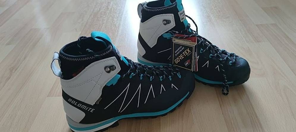 Dolomite Scarpe da uomo: Dolomite - Trekkingschuhe Crodarossa Pro GTX 2.0 -black/blue – Nuovo (secondo la descrizione) da Teufenthal AG venduto da Agnieszka93 3