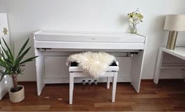 Digital Piano Yamaha Arius YDP-S54 weiss mit Hocker
